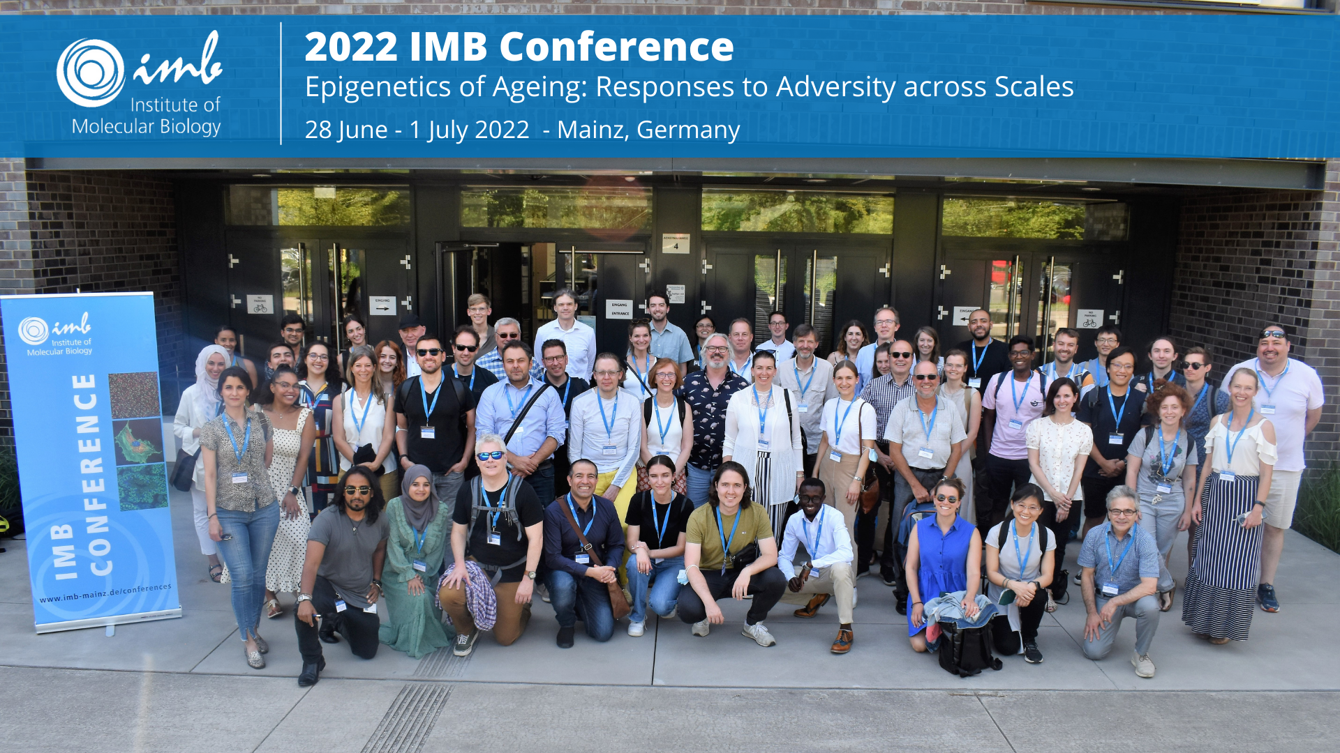 Scientific conference setting at the IMB Epigenetics of Ageing meeting in Mainz
